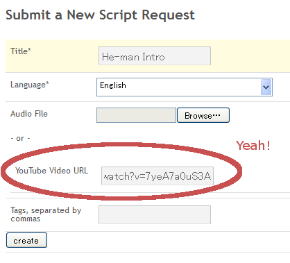 Get foreign language YouTube videos transcribed for you by a native speaker